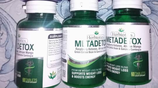 Herbiotic Metadetox Supplements. 3 Trio deal.
