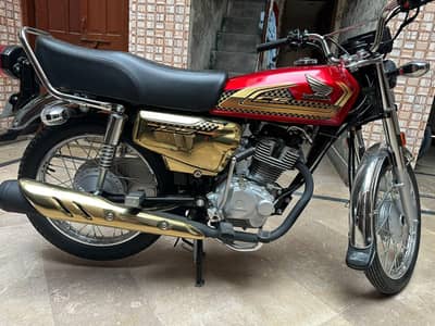 Honda Cg 125 Gold Edition 2025 Model