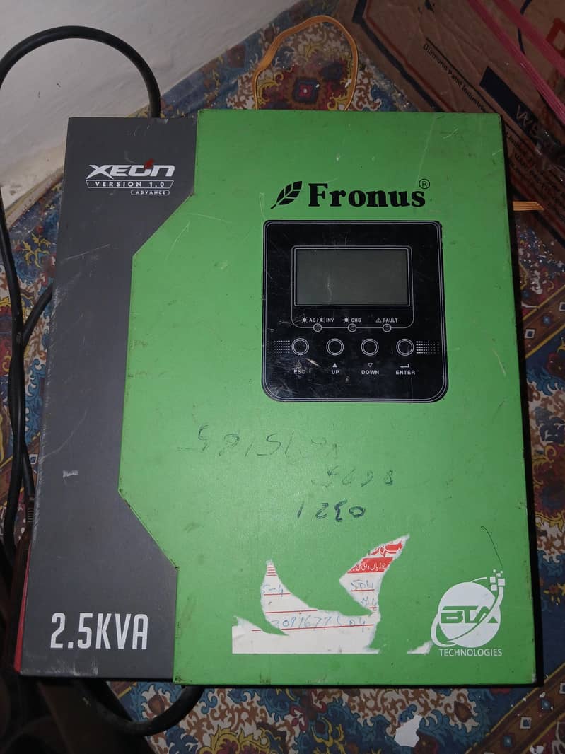 Fronus 2.5kva complete solar setup 1