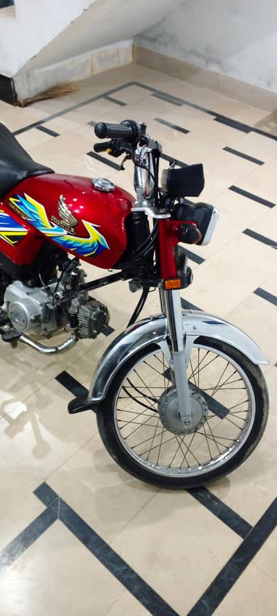 Honda CD 70 model 2021 lush condition for sale
