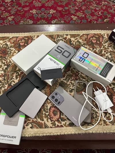 Infinix Note 50 (10/10) + Meg Bank