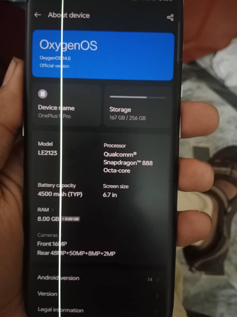 One Plus 9 Pro 3
