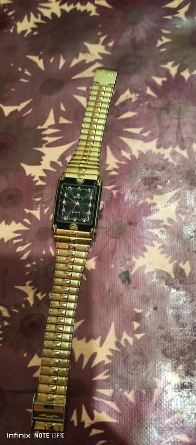 Golden Watch For Man