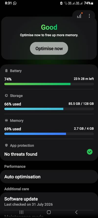 samsung Mobile A13 exchange possible