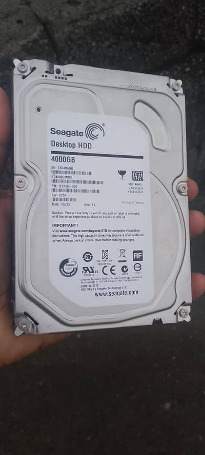 4 TB Good condition All ok