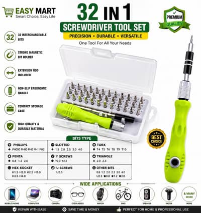 32 in 1 Precision Screwdriver Tool Kit Repair Set