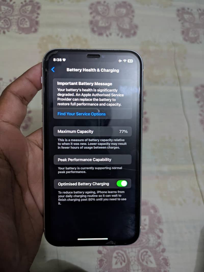 iPhone XR 7