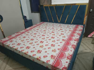 bedroom set with sofa set & without mattress.
