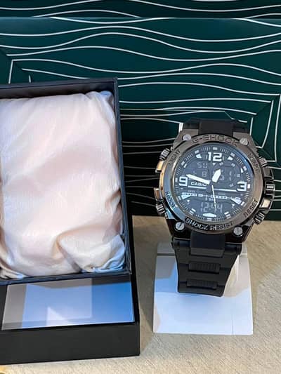 Dual Display Sports Watch (Analog + Digital) | 5 BAR Water Resistant