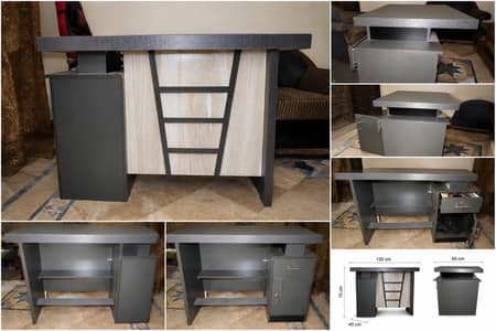 wooden sheet office Tabale
