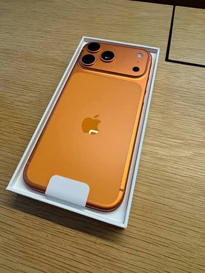 Iphone 17 pro max mobile phone complete box
