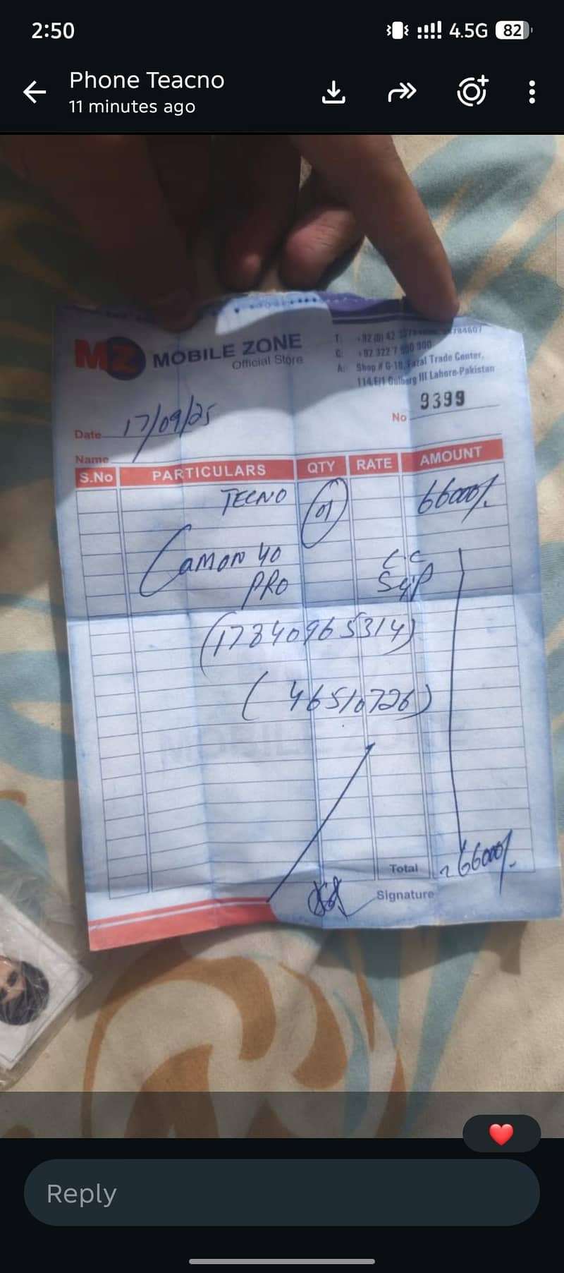 Tecno CAMON 40 Pro 1