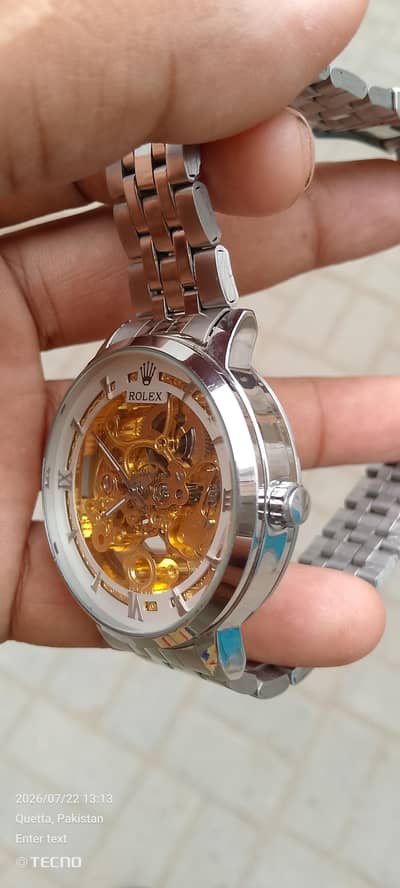 ROLEX ⌚ automatic stainless steel body