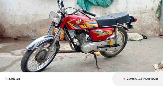 Honda CG 125 model 98 Gujara wala number  exchange possible 70
