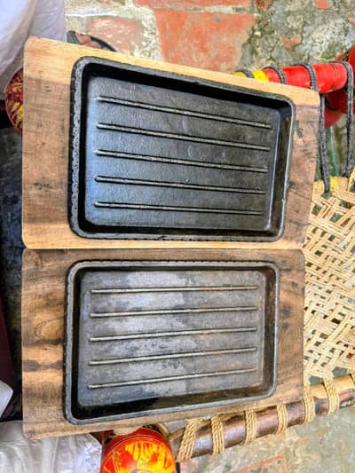 Hot Plates/ Steak Plates — 2 For Sale