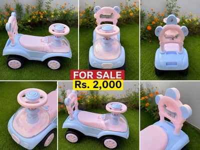 Tri Cycle with Push Handle & twilight car