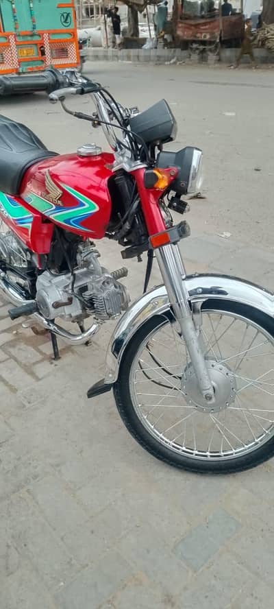 Honda CD 70cc Model 2018 Karachi Number