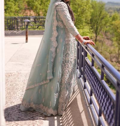 bridal maxy ice blue