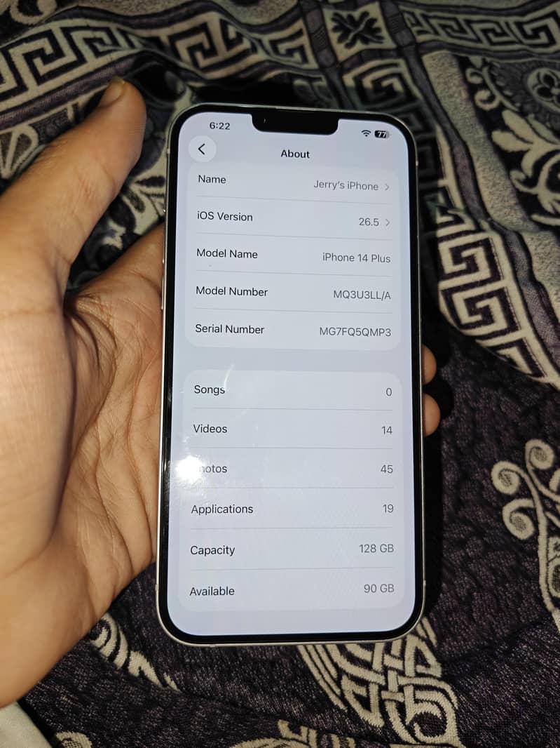 Apple iPhone 14 plus 4