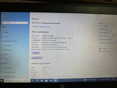 Dell i5 4th Generation 4 GB Ram 256 SSD