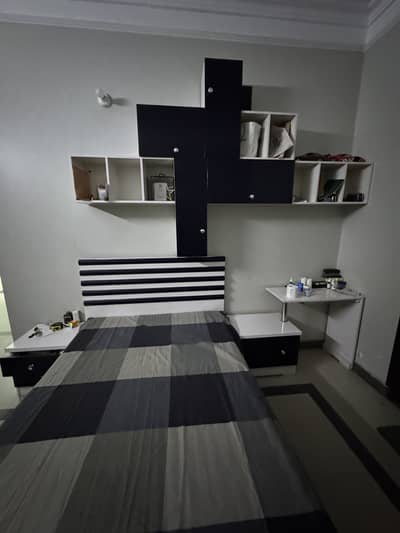 Kids Single Bed For Boys For Sale With Shelves ,Side Table