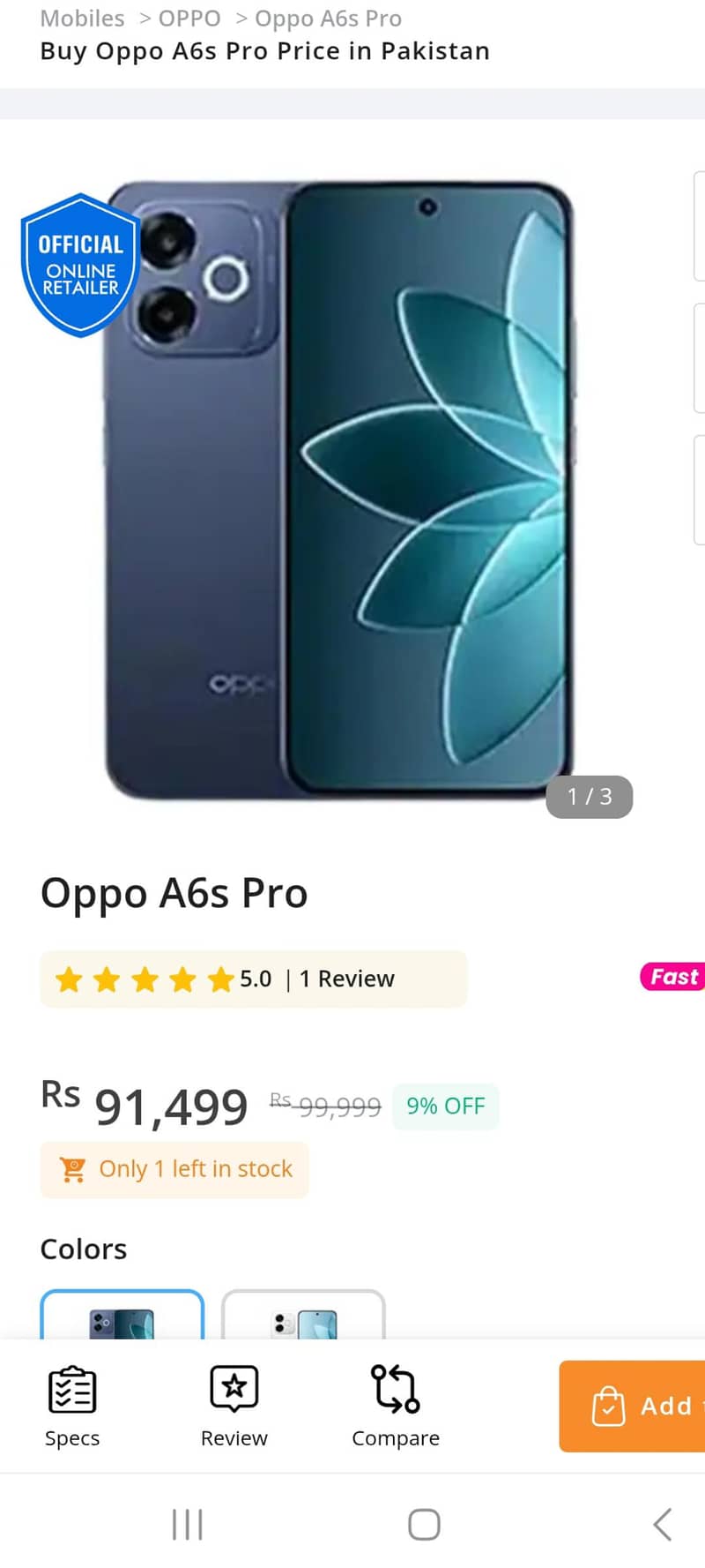 OPPO A6 0