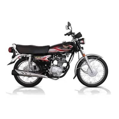Honda 124 model 2024 black Color