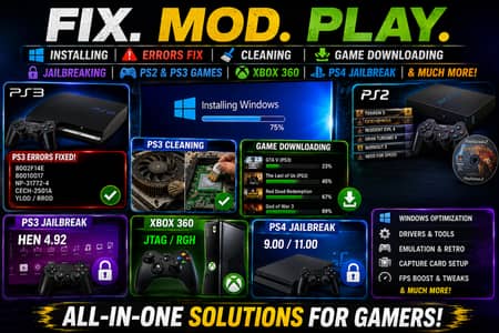 Your one-stop channel for gaming, tech fixes, tutorials, and console