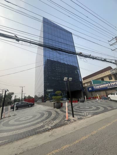 1 Kanal Corner Brand New Luxury Fully Modern Style Building One Side 200 Feet Road Second Side 80 feet Road Super Hot Location All Original Picture attached With Direct Meeting For Sale in Johar Town Phase 2.