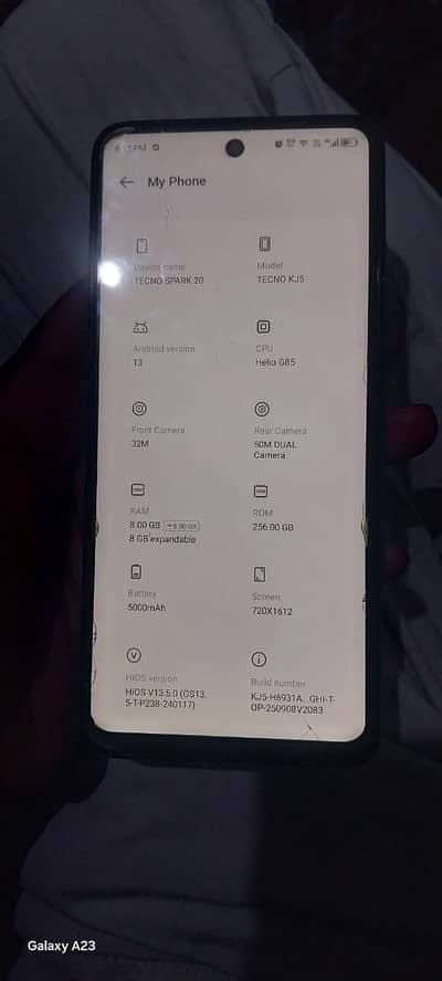 Tecno Spark 20C