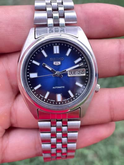 Seiko 5 automatic watch