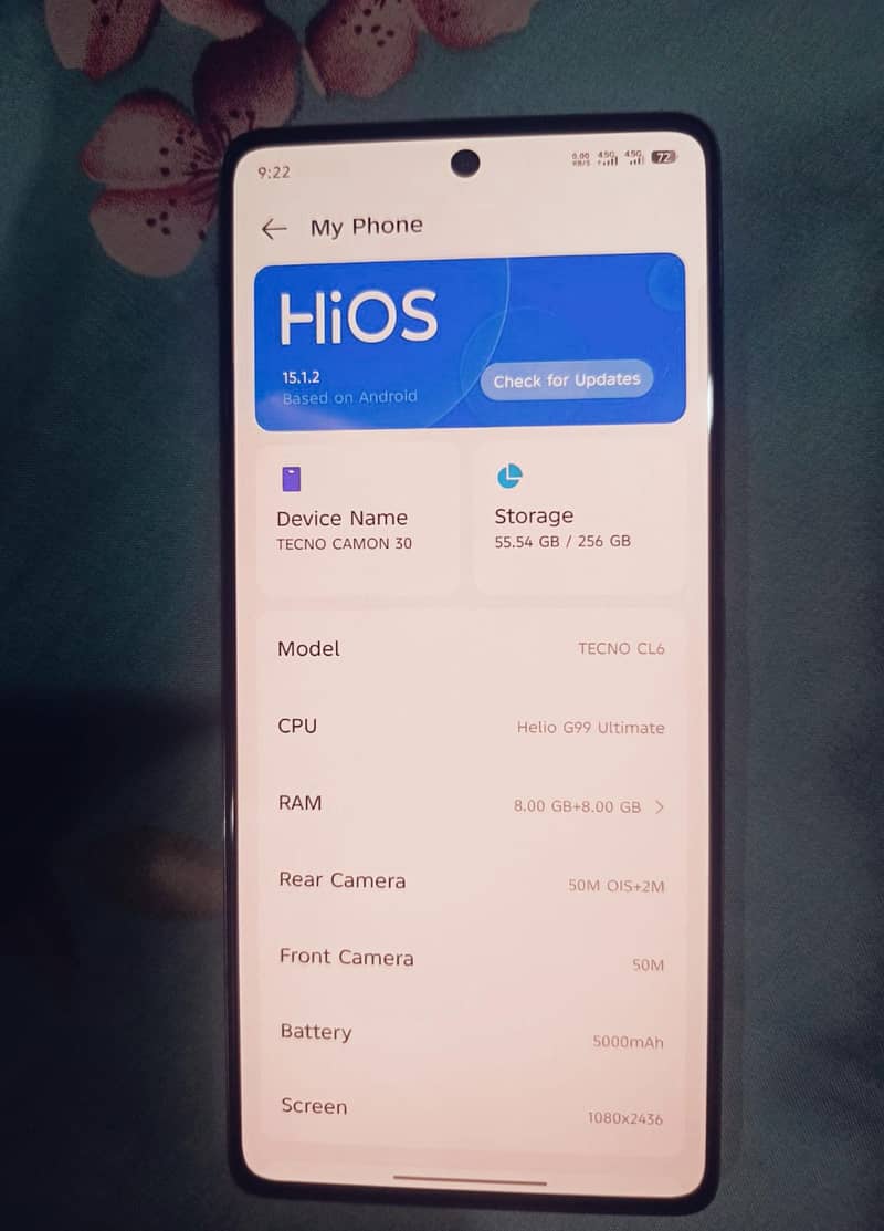 Tecno CAMON 30 10