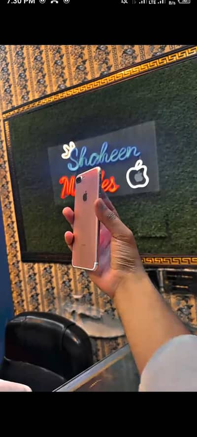iPhone 7plus 128 GB PTA approvd