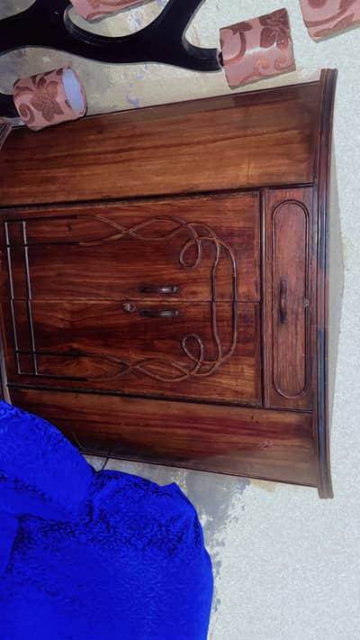 Wooden Corner Storage Cabinet | Elegant Design | Strong & Good Condit