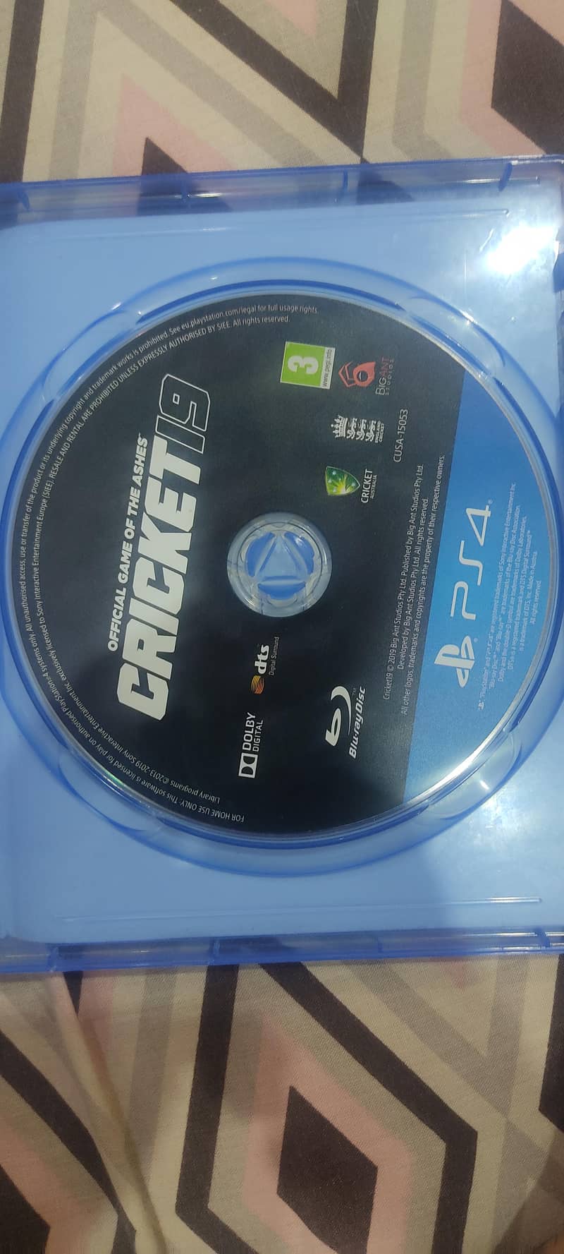 cricket 19 scratchless CD 1