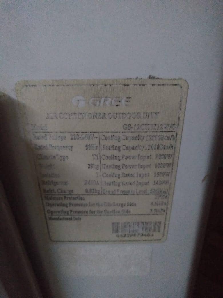 Gree inverter split 2