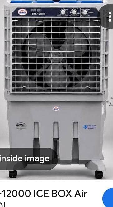 Boss Air Cooler ECM 12000 Ice Box Inverter Desert Air Cooler  (