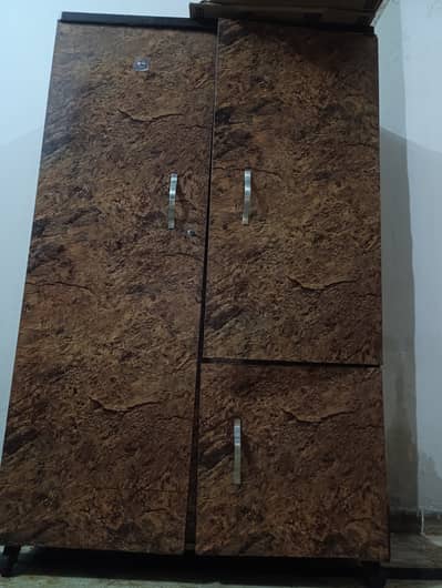 Wardrobe wood Almari for adults