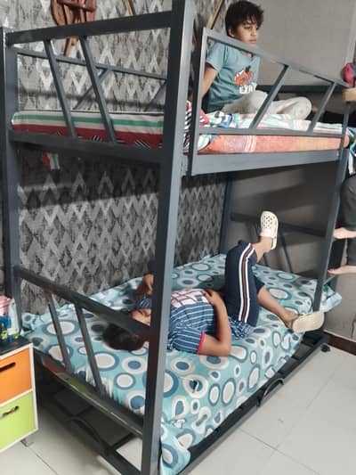 iron bed/kids bed/bunk bed/steel bed/iron bed double /03244737250