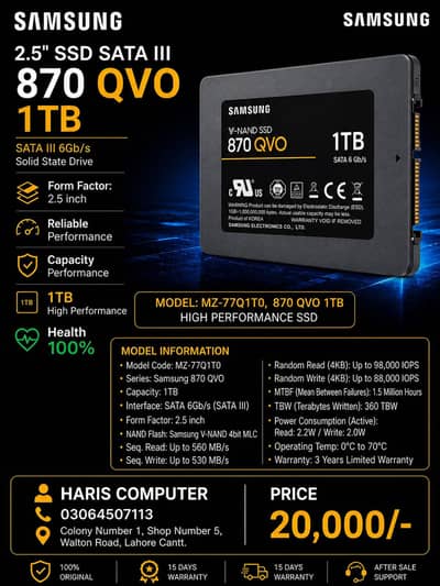 Samsung 870 QVO 1TB