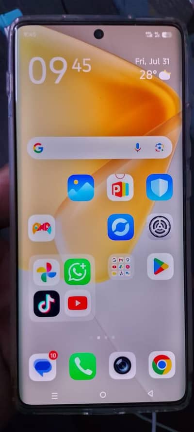 Infinix Hot 50 Pro Plus complete Saman with box