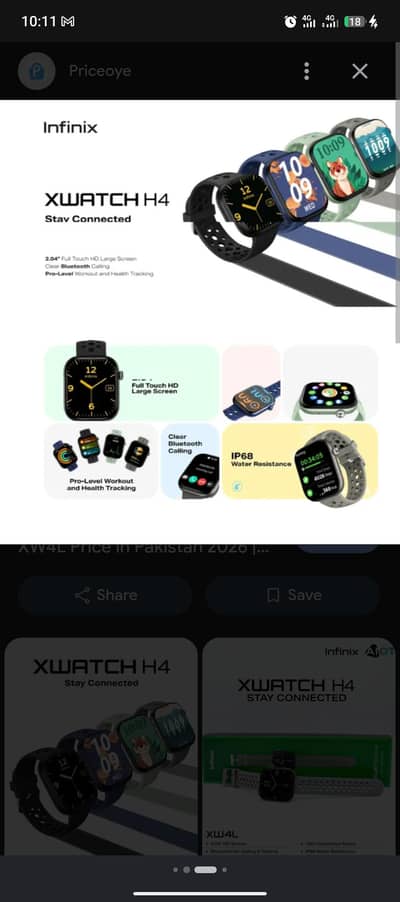 whole sale Infinix smart watch H4