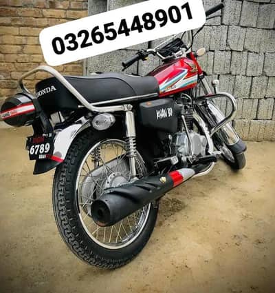 Honda CG 125 2016.    My Contact Number 03265448901