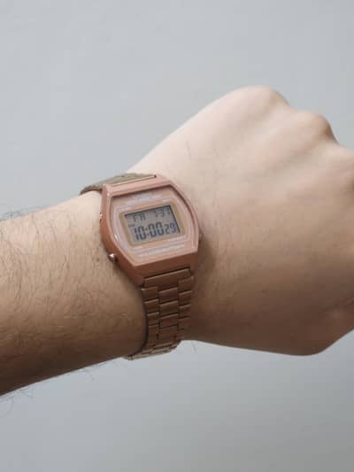 Casio B640WC-5A Rose Gold