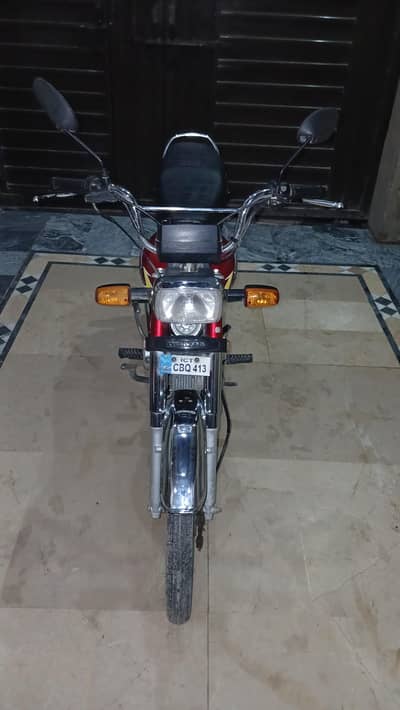 Honda CD70 21 model islamabad nambar