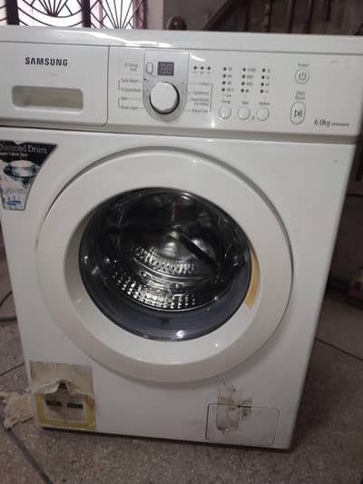 Samsung 6KG Fully Automatic Diamond Drum Washer/Dryer