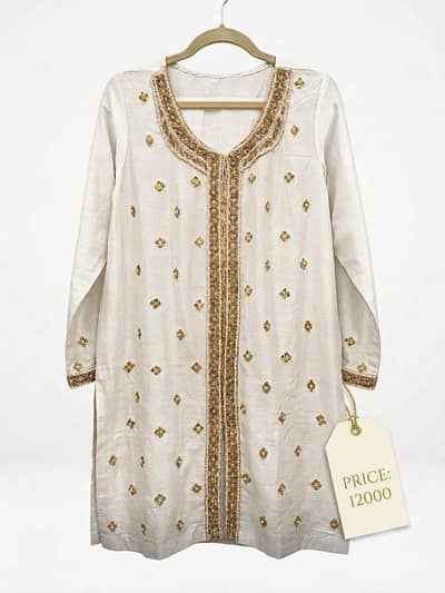 Formal off white dress