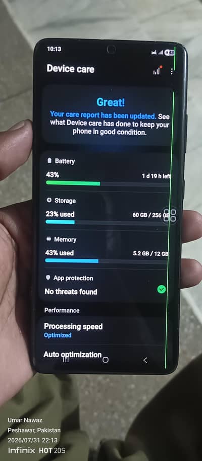 Samsung Mobile S21 Ultra 12/256