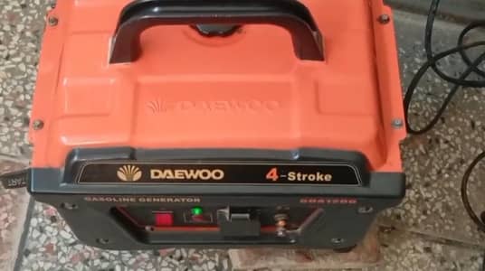 Daewoo 1KVA Imported Generator GDA 1200/ Just like new