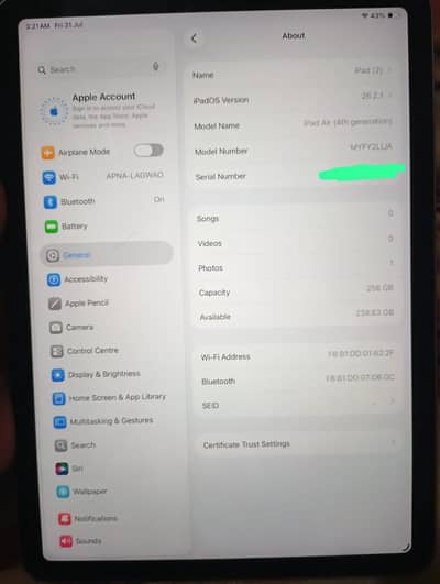 Apple iPad Air 11 inch